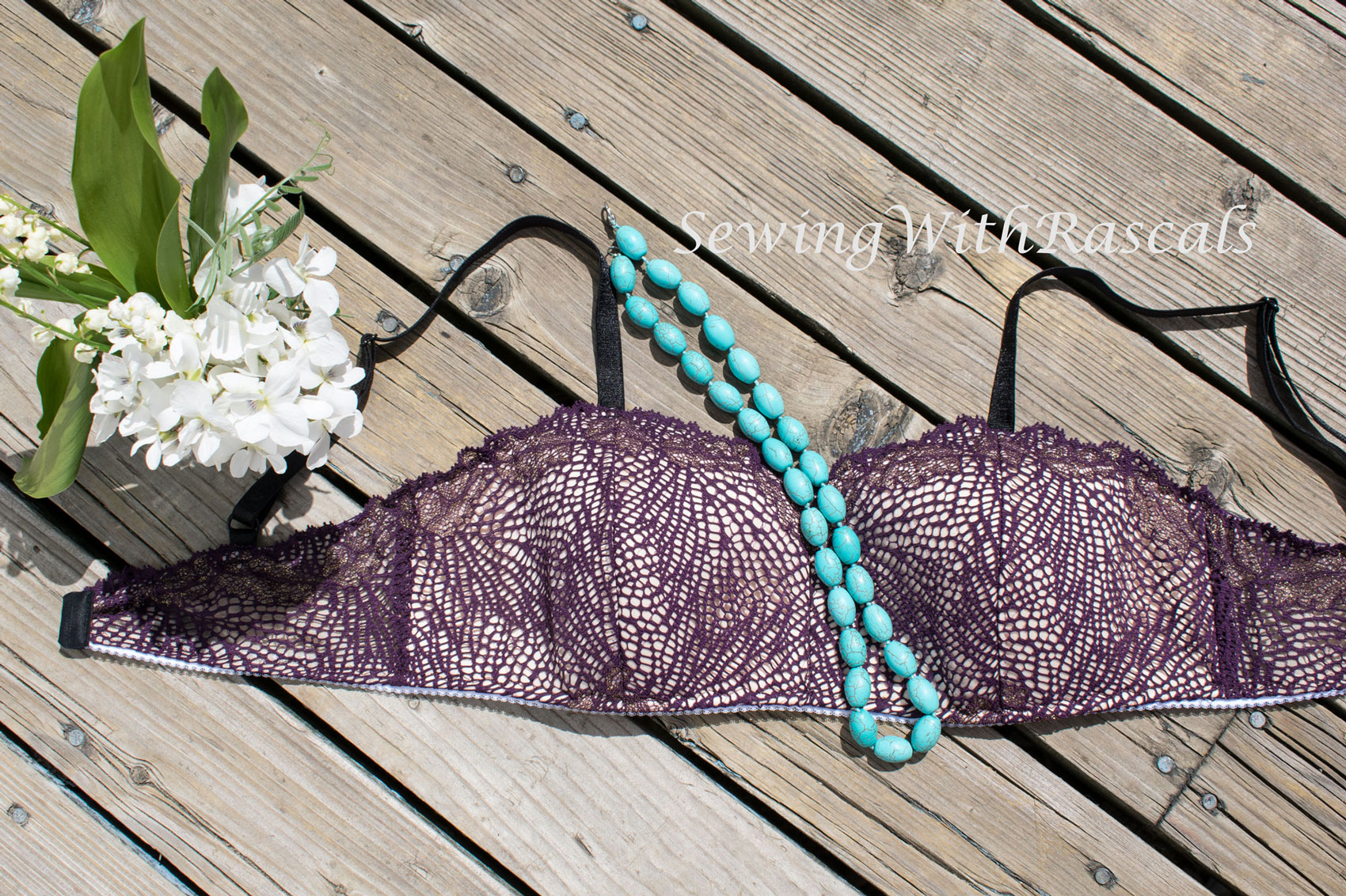 Jasmine Bra Pattern XS-2XL in Standard and Large DD+ Cup Sizes